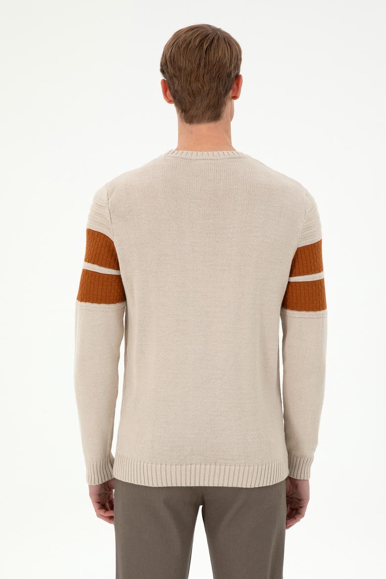 Erkek Taş Melanj Kazak - 50293041026