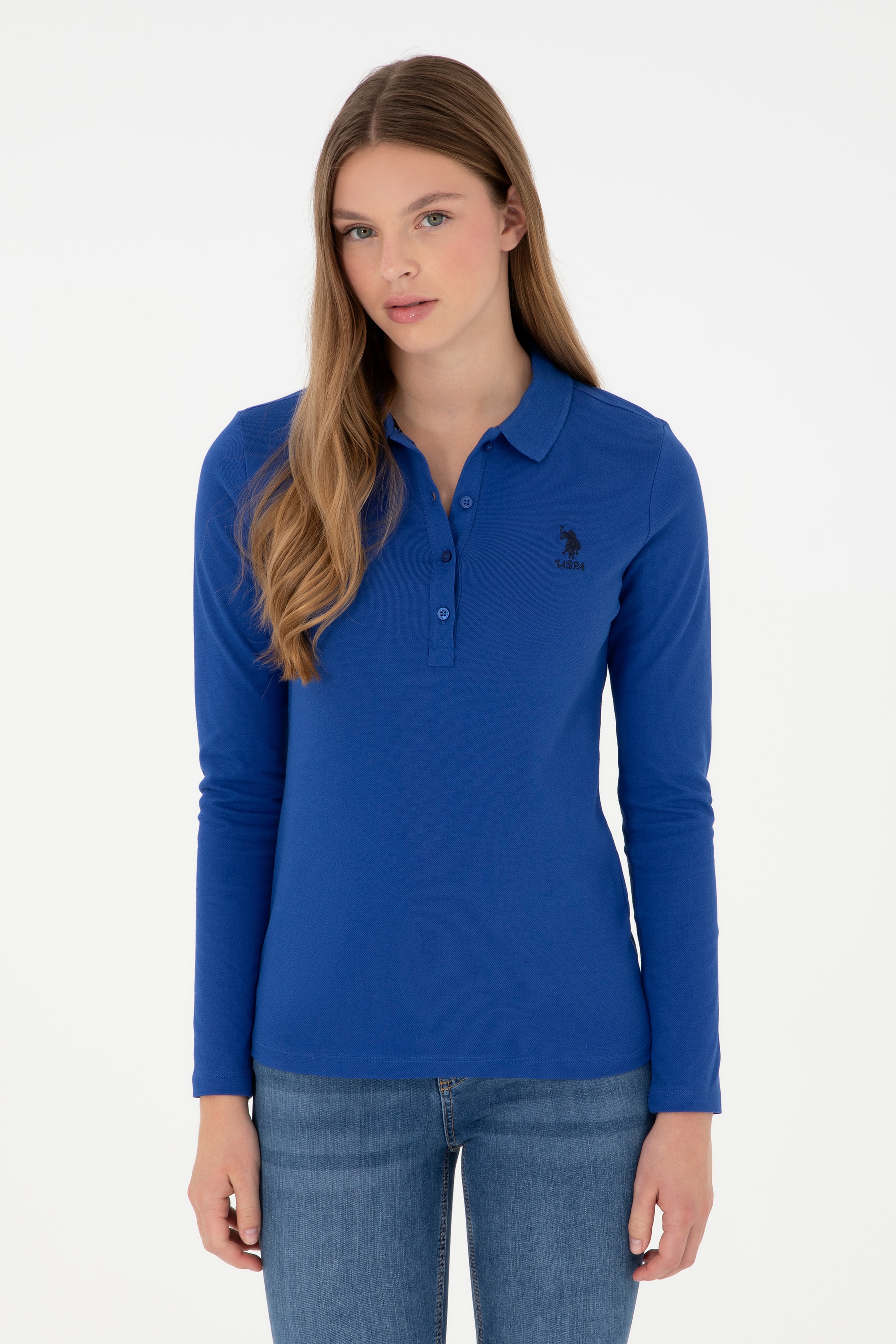 Kadın Saks Basic Sweatshirt - Image 1