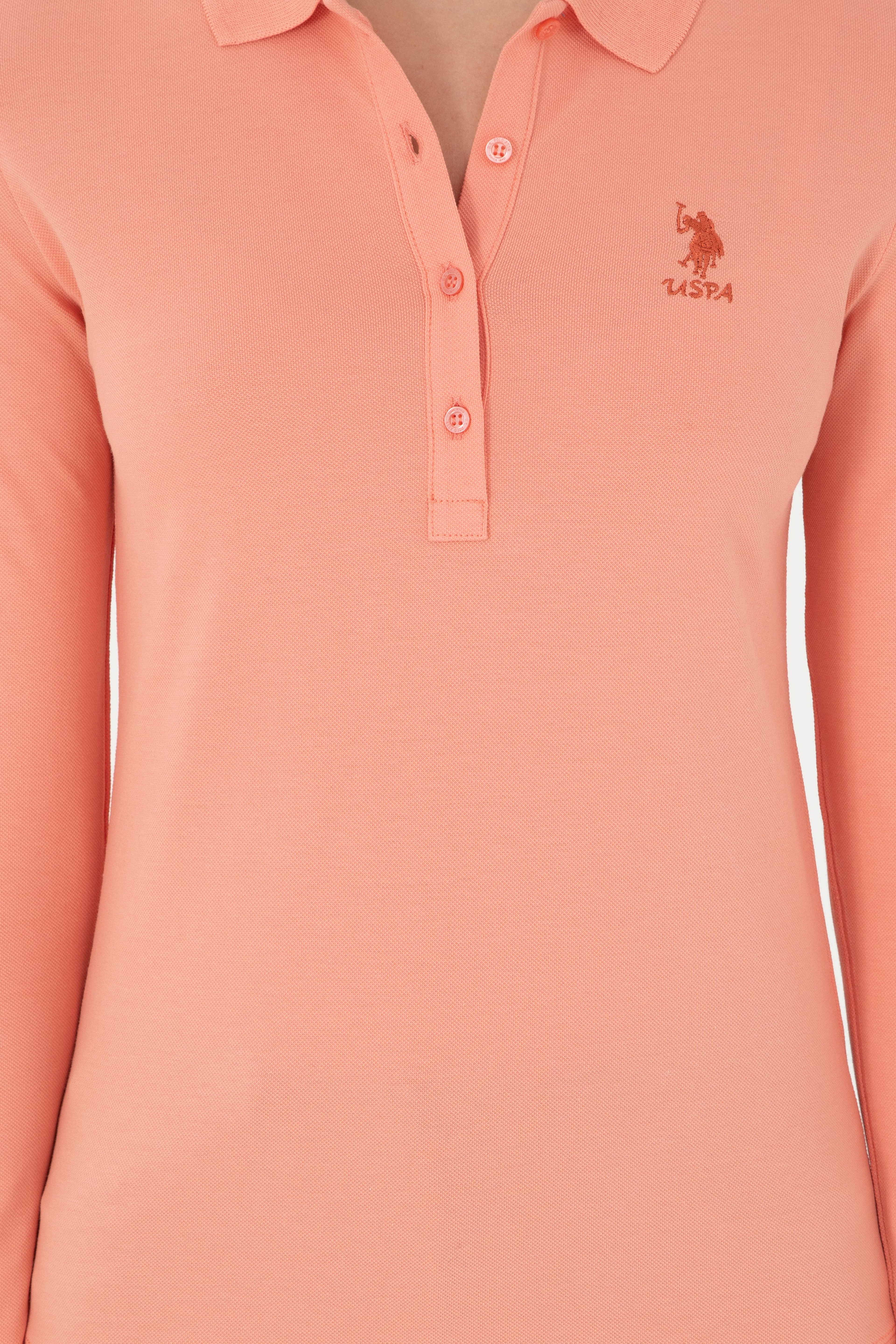 Kadın Somon Basic Sweatshirt - Image 6