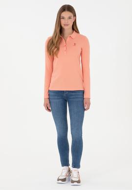 Kadın Somon Basic Sweatshirt - 50289541174