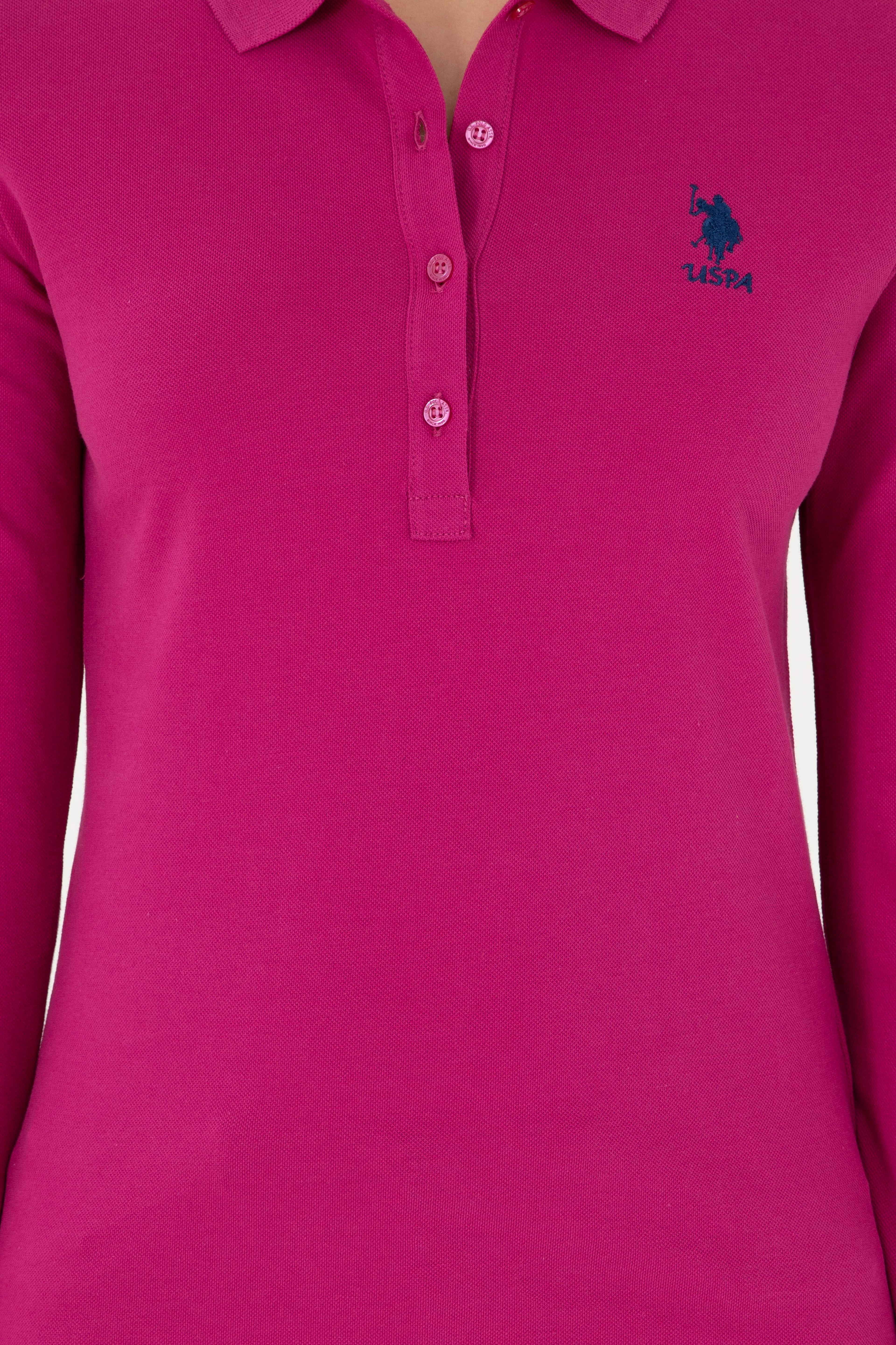 Kadın Fuşya Basic Sweatshirt - Image 6