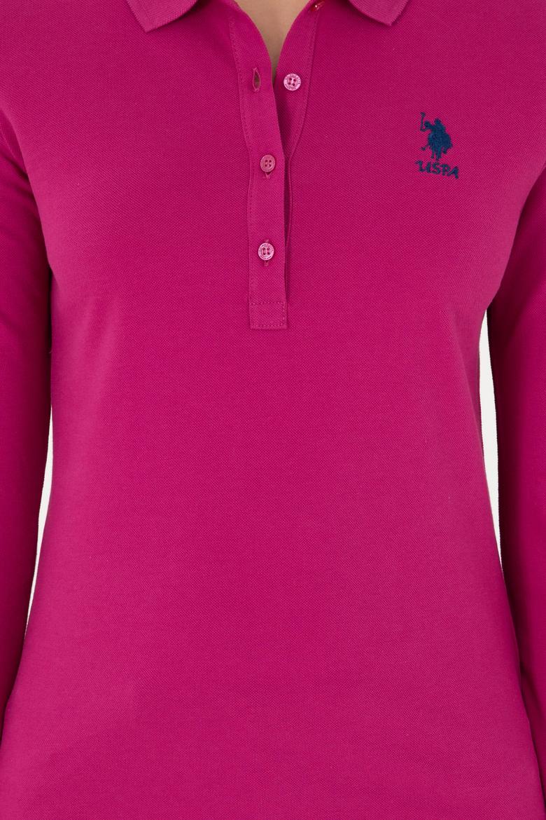 Kadın Fuşya Basic Sweatshirt - 50289541264