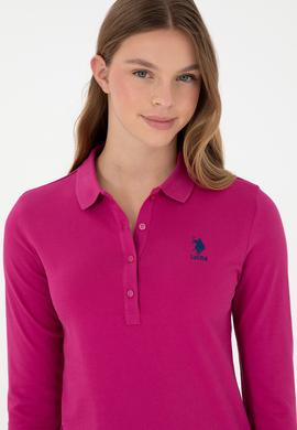 Kadın Fuşya Basic Sweatshirt - 50289541264