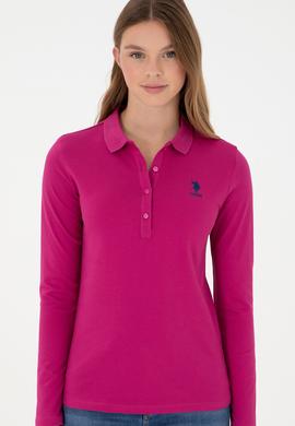 Kadın Fuşya Basic Sweatshirt - 50289541264