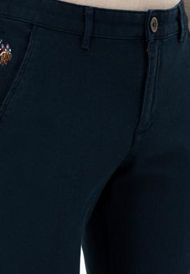 Erkek Lacivert Kanvas Pantolon - 50291164200