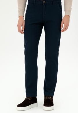 Erkek Lacivert Kanvas Pantolon - 50291164200