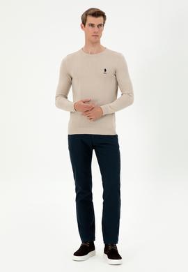 Erkek Lacivert Kanvas Pantolon - 50291164200