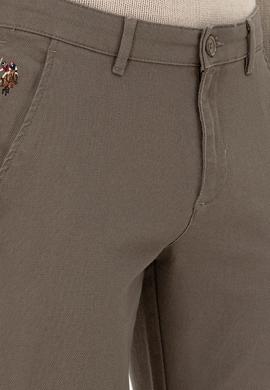 Erkek Vizon Kanvas Pantolon - 50291166731