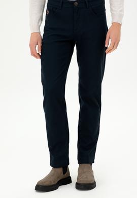 Erkek Lacivert Kanvas Pantolon - 50291165207