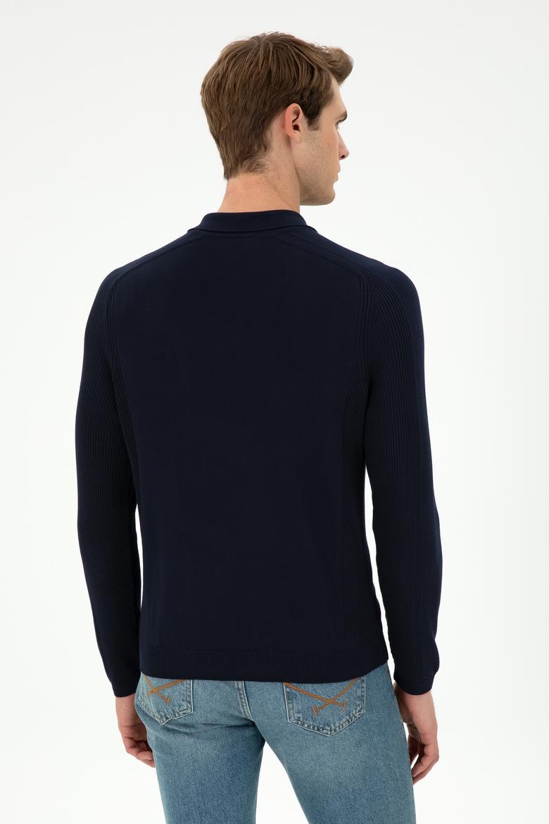 Erkek Lacivert Kazak - 50293064026