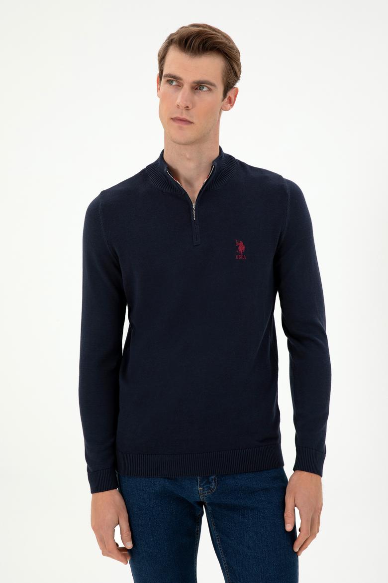 Erkek Lacivert Kazak - 50293398004