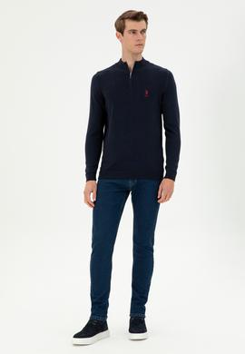 Erkek Lacivert Kazak - 50293398004