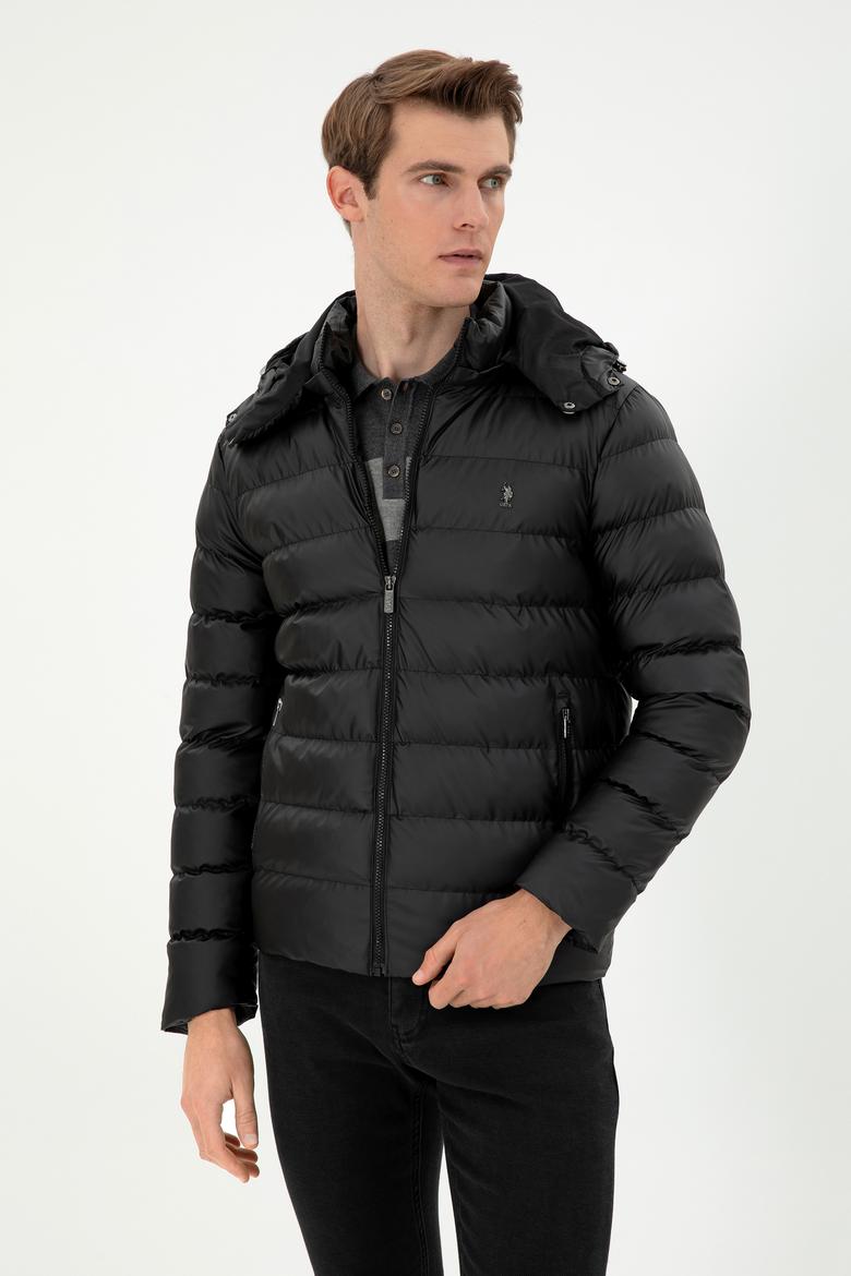 Erkek Siyah Deri Ceket - 50297249003