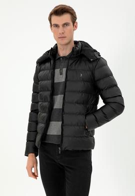 Erkek Siyah Deri Ceket - 50297249003