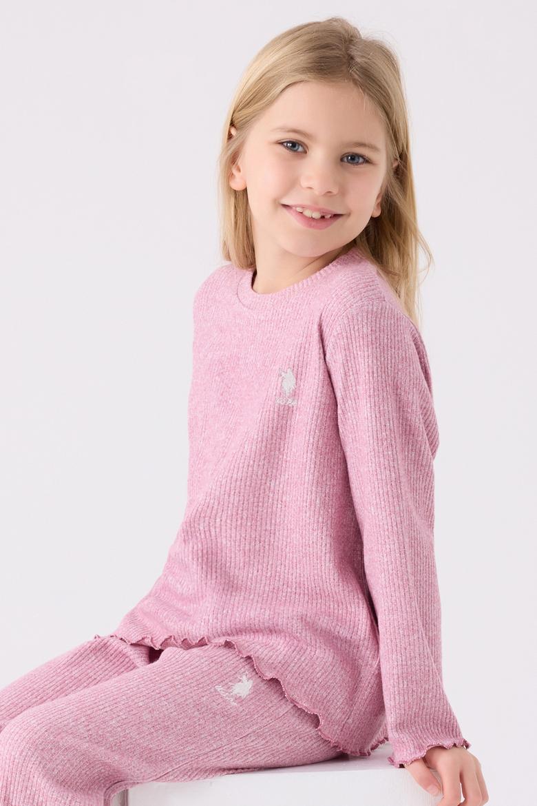 Kız Çocuk Mor Pijama Takımı - 50299773001