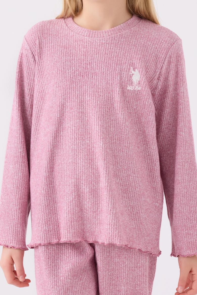 Kız Çocuk Mor Pijama Takımı - 50299773001