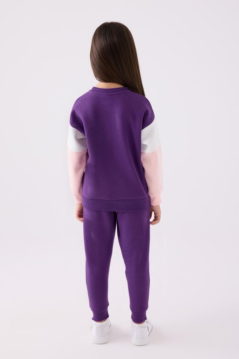 Kız Çocuk Mor Pijama Takımı - 50299749032