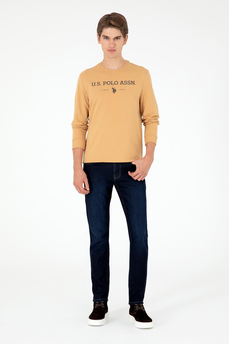 Erkek Camel Sweatshirt - 50293362026