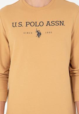 Erkek Camel Sweatshirt - 50293362026