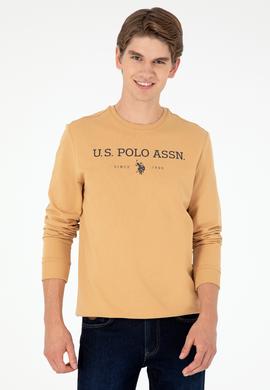 Erkek Camel Sweatshirt - 50293362026