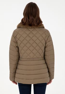 Kadın Haki Mont - 50291021059