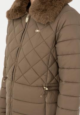 Kadın Haki Mont - 50291021059