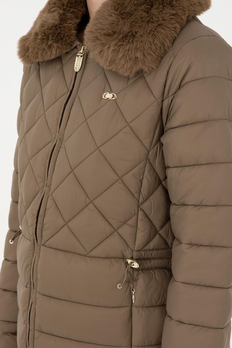 Kadın Haki Mont - 50291021059