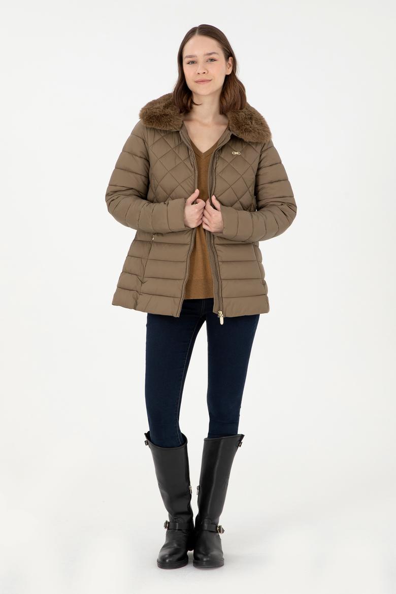 Kadın Haki Mont - 50291021059