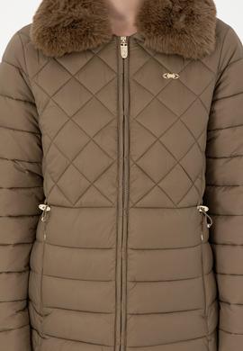 Kadın Haki Mont - 50291021059