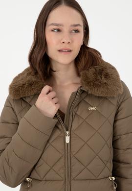 Kadın Haki Mont - 50291021059