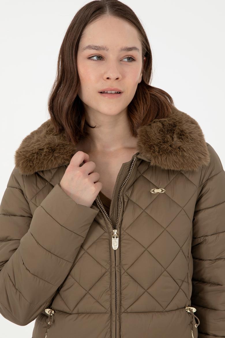 Kadın Haki Mont - 50291021059