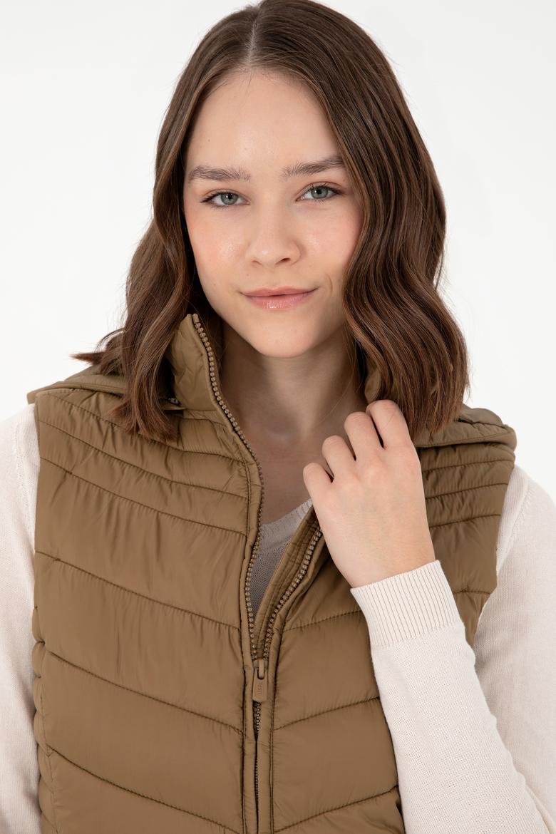 Kadın Haki Yelek - 50289555055