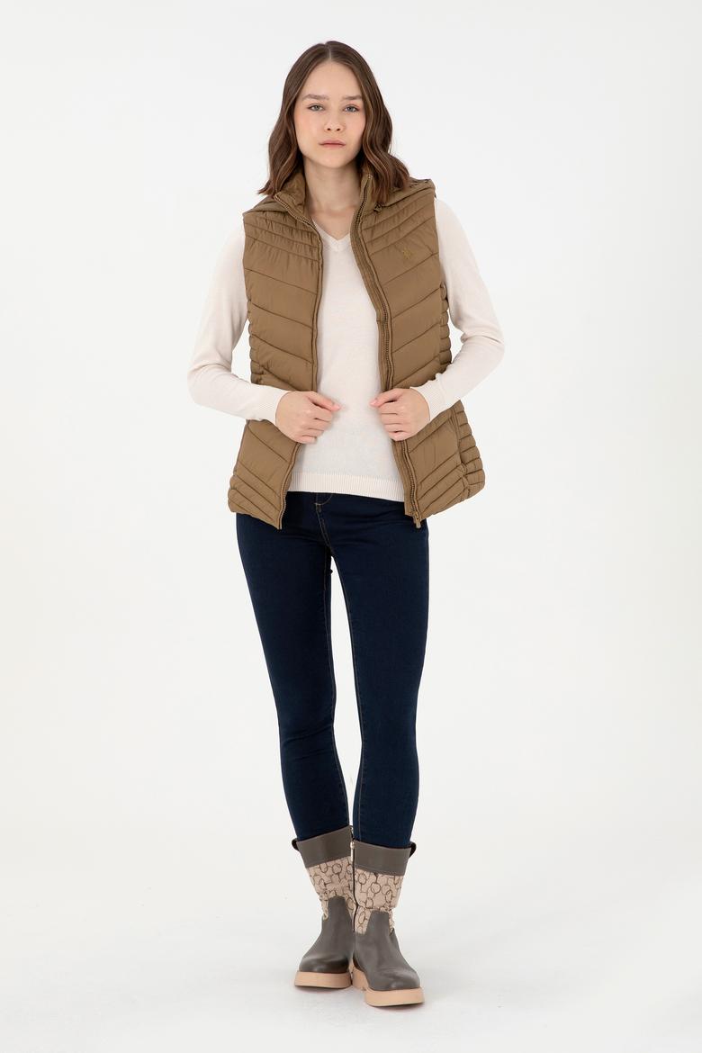 Kadın Haki Yelek - 50289555055