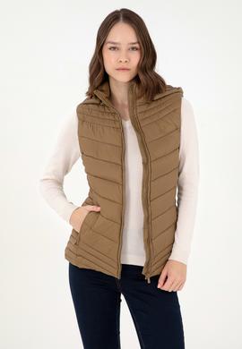 Kadın Haki Yelek - 50289555055