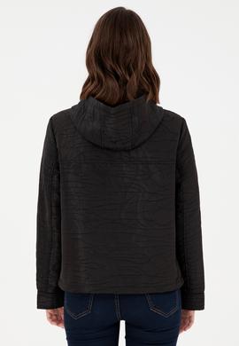 Kadın Siyah Mont - 50292333014