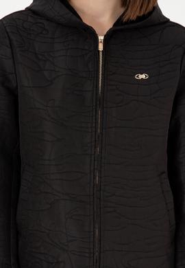 Kadın Siyah Mont - 50292333014