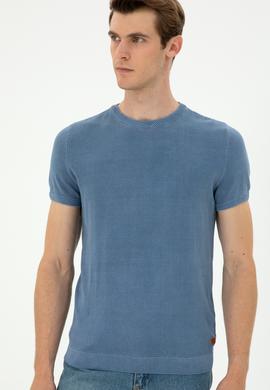 Erkek İndigo Kazak - 50280457016