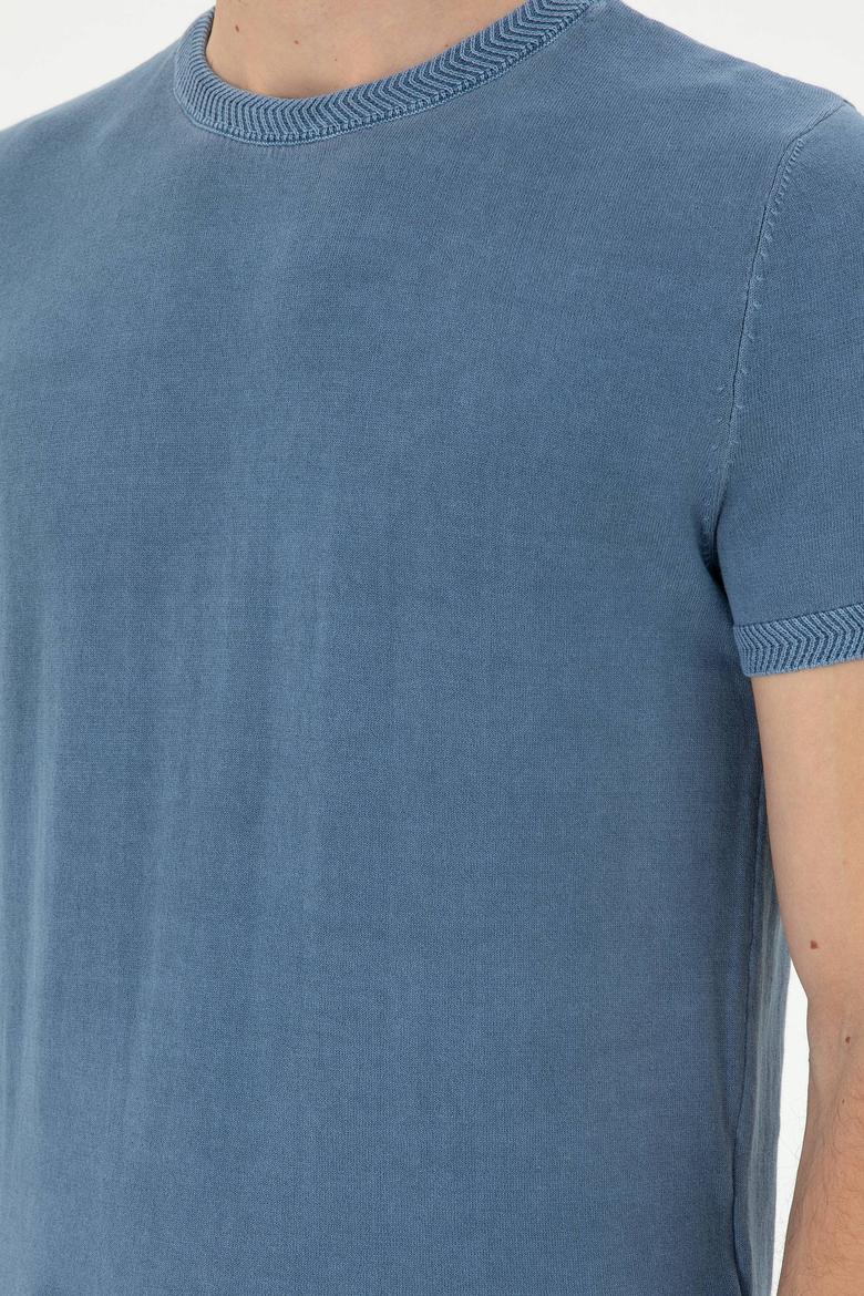 Erkek İndigo Kazak - 50280457016