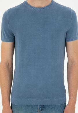 Erkek İndigo Kazak - 50280457016