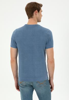 Erkek İndigo Kazak - 50280457016