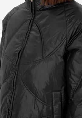 Kadın Siyah Mont - 50289589008