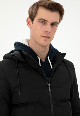 Erkek Siyah Mont - 50290786003