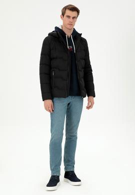 Erkek Siyah Mont - 50290786003