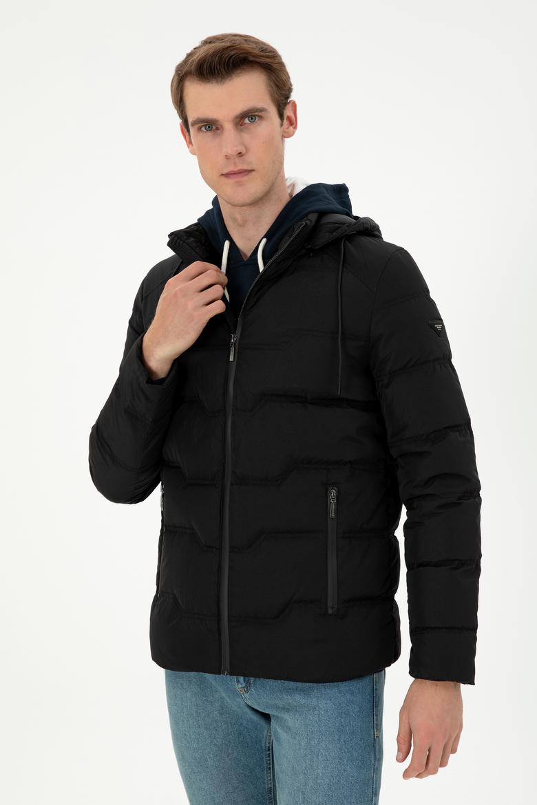 Erkek Siyah Mont - 50290786003