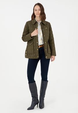 Kadın Haki Mont - 50289559012