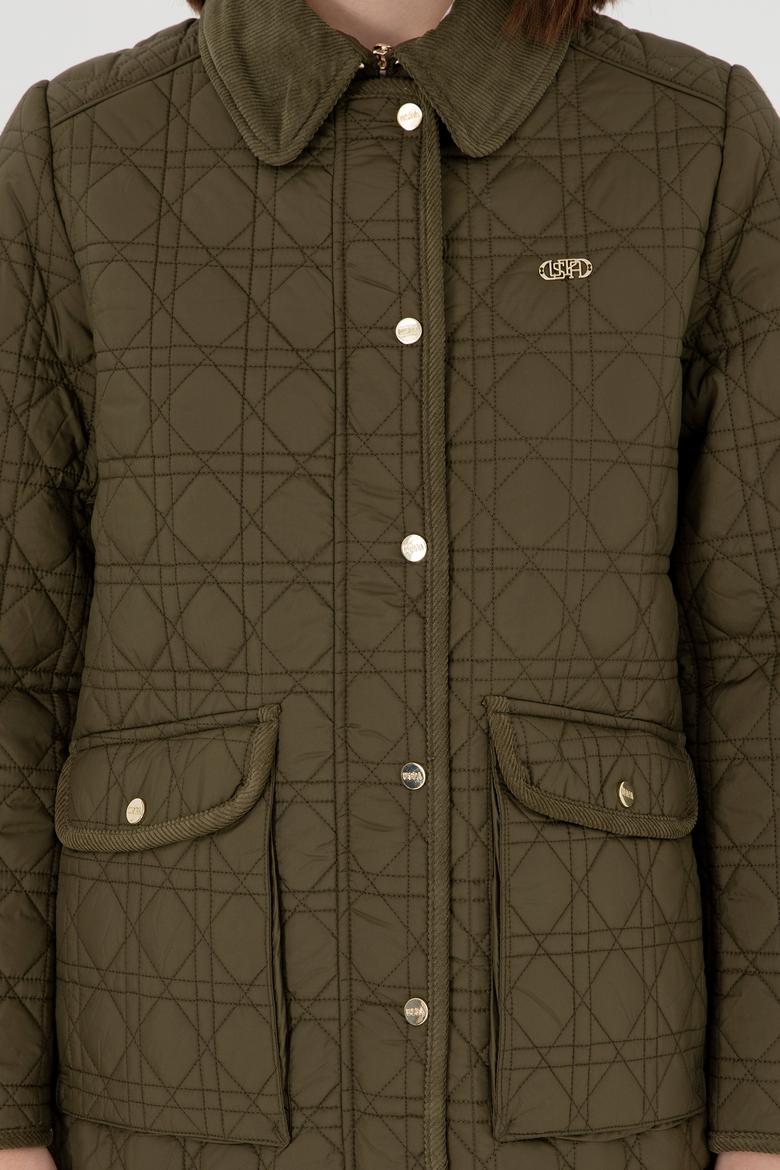 Kadın Haki Mont - 50289559012