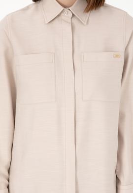 Kadın Taş Uzun Kollu Tunik Gömlek - 50293568019