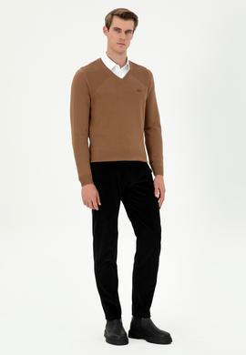 Erkek Siyah Kanvas Pantolon - 50291184200