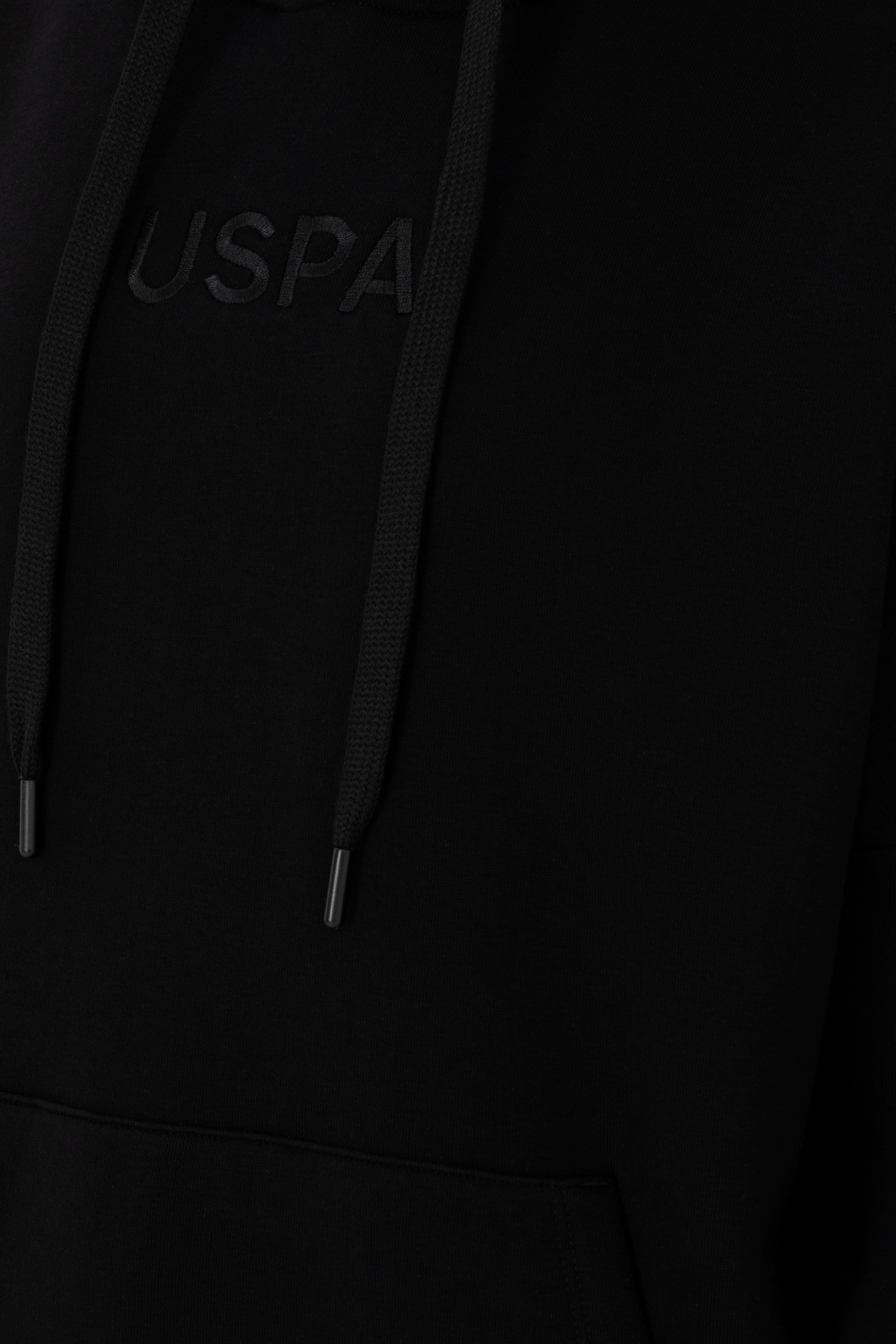 Kadın Siyah Kapüşonlu Sweatshirt