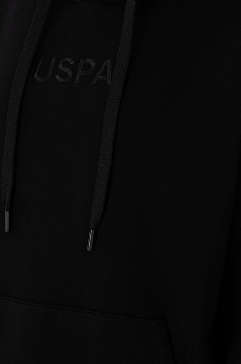 Kadın Siyah Kapüşonlu Sweatshirt